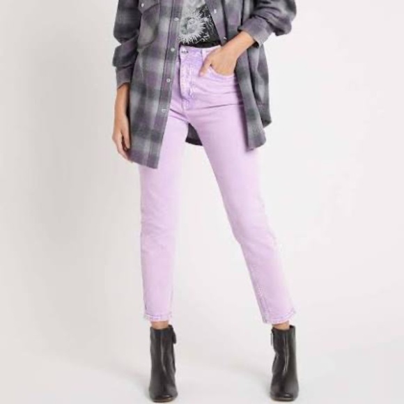 IRO Jarodcla Skinny Jean in Lilac Size 25 NWT - Picture 1 of 13